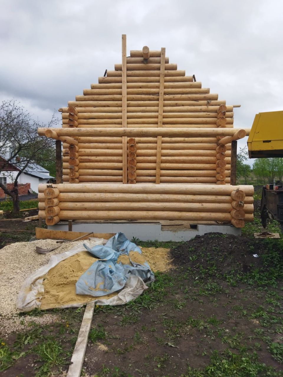 Дом: процесс строительства